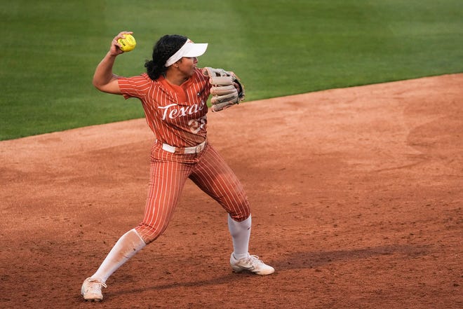 Texas infielder Viviana Martinez and the Longhorns swept UCF in Big 12 play and topped nationally ranked Florida State in nonconference action to complete a 4-0 week in Florida. The No. 3 Longhorns travel to face No. 4 Oklahoma State this weekend.