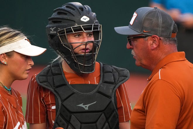 Catcher Reese Atwood blasted her 11th home run of the season in the Longhorns' 10-0 win over Florida State on Wednesday. She's seven homers away from sharing UT's single-season record.